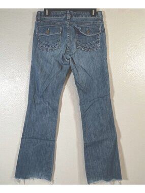 Gap Limited Edition Womens Jean Sz 4 Straight Leg Distressed Pockets Cotton Pant